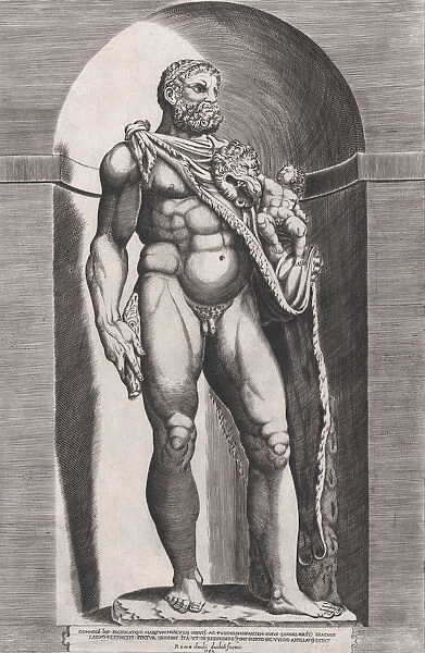 Speculum Romanae Magnificentiae: Emperor Commodus as Hercules, 1582. 1582