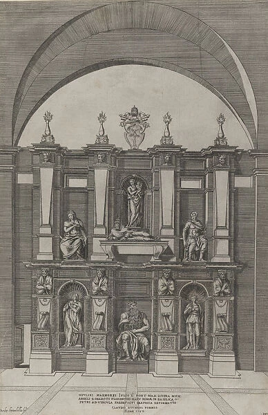 Speculum Romanae Magnificentiae: Sepulchre of Julius II, 1582. 1582