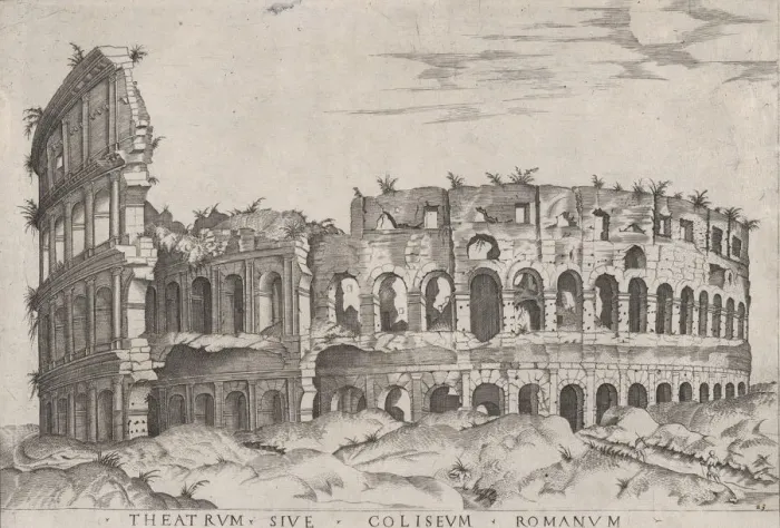 Framed Print : Speculum Romanae Magnificentiae: The Colosseum, 16th century. 16th century Framed Print : Speculum Romanae Magnificentiae: The Colosseum, 16th century. 16th century