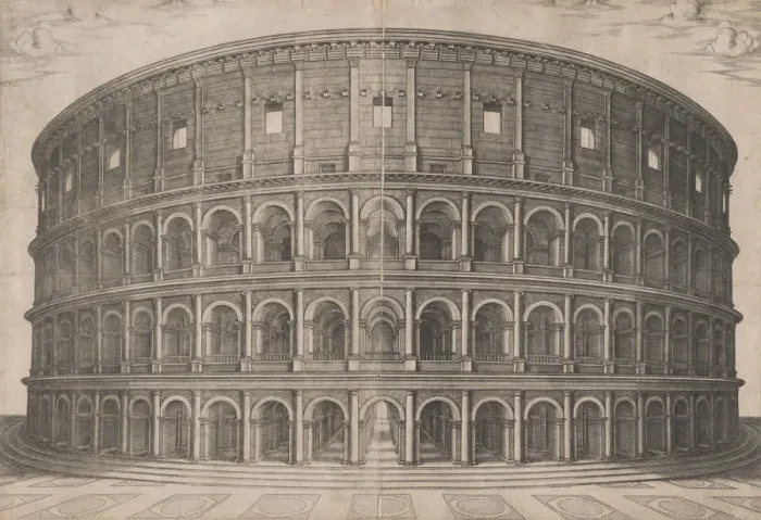 Framed Print : Speculum Romanae Magnificentiae: The Colosseum, 16th century. 16th century Framed Print : Speculum Romanae Magnificentiae: The Colosseum, 16th century. 16th century