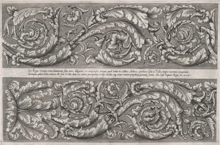 Framed Print : Speculum Romanae Magnificentiae: Della Valle Frieze, 1561. 1561. Creator: Anon Framed Print : Speculum Romanae Magnificentiae: Della Valle Frieze, 1561. 1561. Creator: Anon