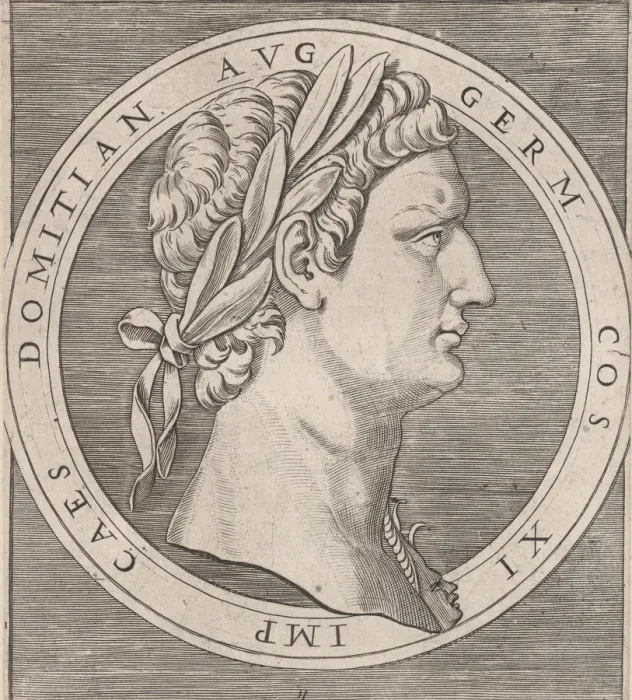 Framed Print : Speculum Romanae Magnificentiae: Domitian, from The Twelve Caesars, ca. 1500-1534. ca Framed Print : Speculum Romanae Magnificentiae: Domitian, from The Twelve Caesars, ca. 1500-1534. ca