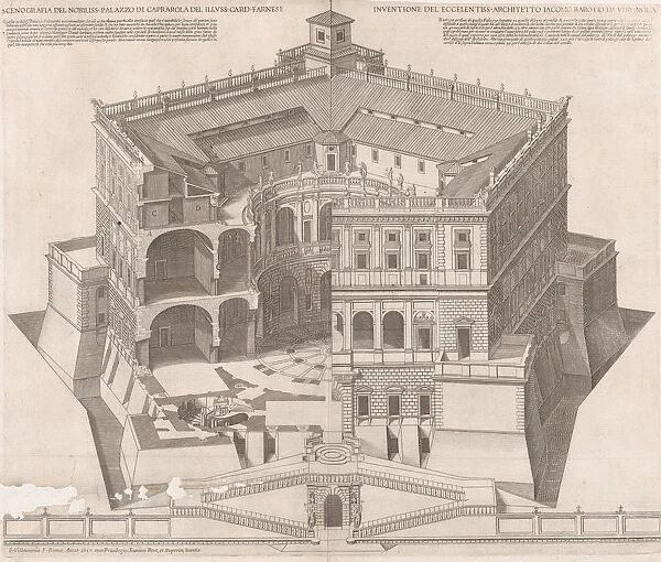 Speculum Romanae Magnificentiae: Farnese Palace, 16th century., 16th century
