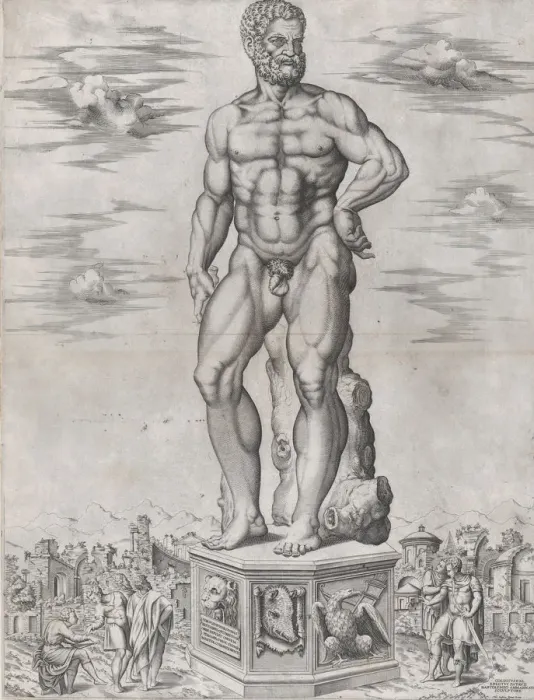 Framed Print : Speculum Romanae Magnificentiae: Hercules Colossus at Padua Framed Print : Speculum Romanae Magnificentiae: Hercules Colossus at Padua