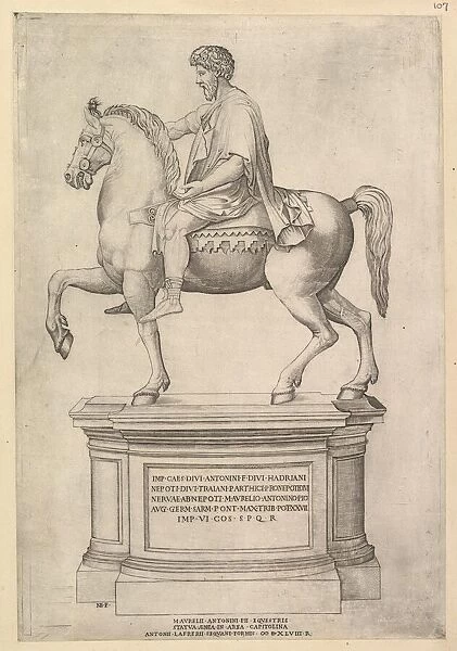 Speculum Romanae Magnificentiae: Marcus Aurelius, 16th century