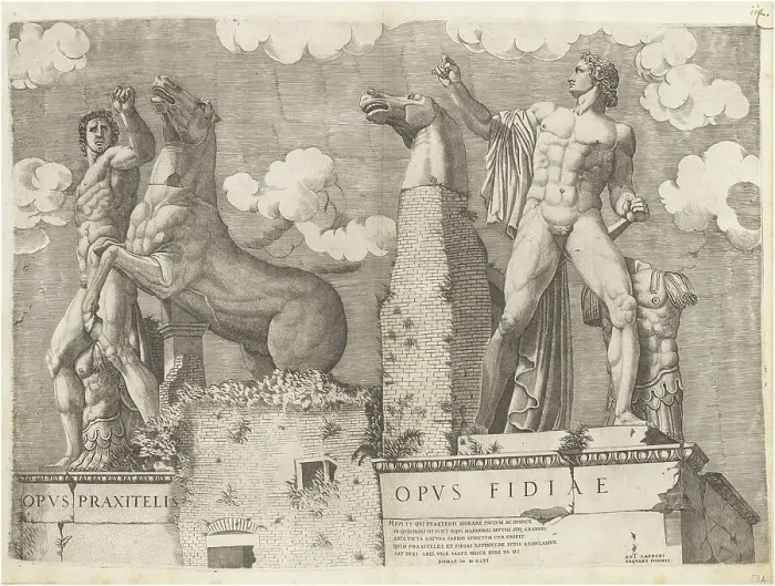 Framed Print : Speculum Romanae Magnificentiae (Mirror of Roman Magnificence), 1544-1599. Creator: Antonio Lafreri Framed Print : Speculum Romanae Magnificentiae (Mirror of Roman Magnificence), 1544-1599. Creator: Antonio Lafreri
