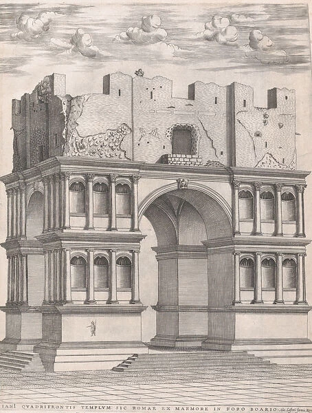 Speculum Romanae Magnificentiae: Temple of Janus, 1564. 1564. Creator: Anon