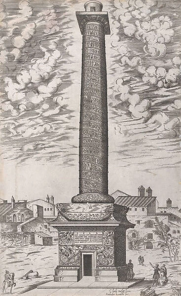 Speculum Romanae Magnificentiae: Trajans Column, 1581-86. 1581-86