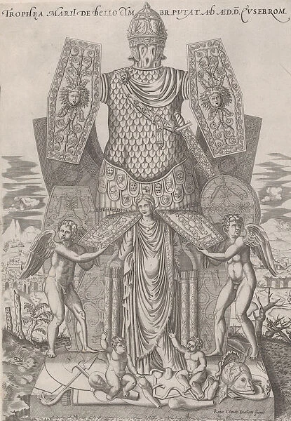 Speculum Romanae Magnificentiae: Trophies of Marius, late 16th century