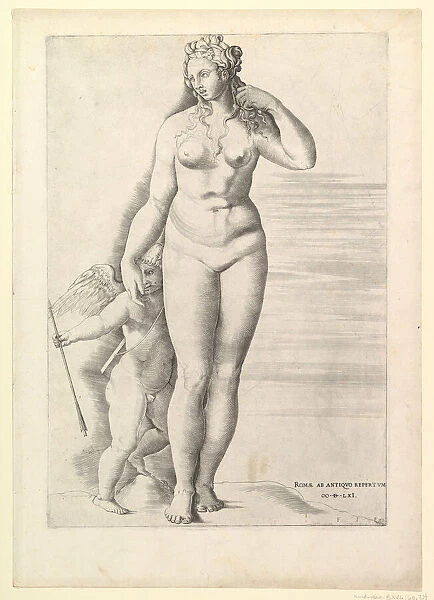 Speculum Romanae Magnificentiae: Venus and Eros, 1561. Creator: Unknown