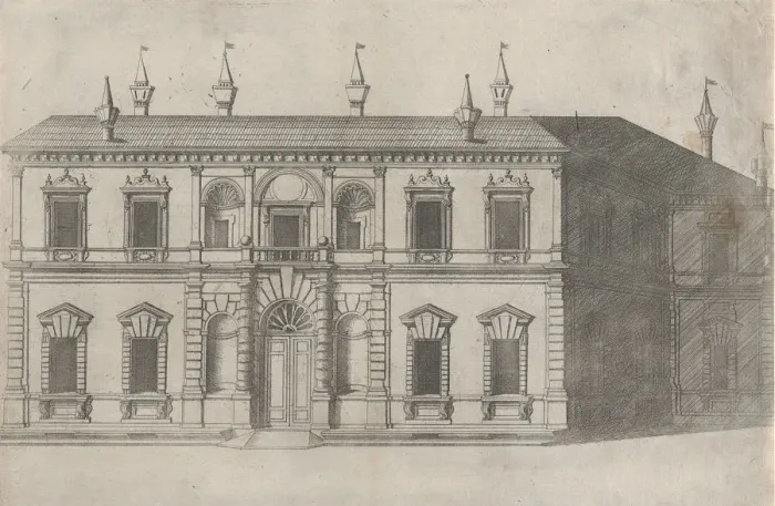 Framed Print : Speculum Romanae Magnificentiae: Villa di Papa Giulio, 1557. 1557. Creator: Anon Framed Print : Speculum Romanae Magnificentiae: Villa di Papa Giulio, 1557. 1557. Creator: Anon