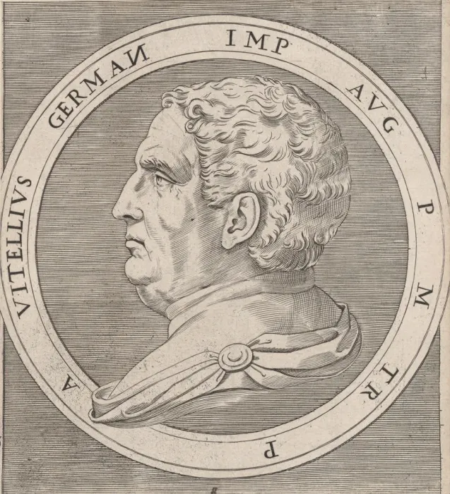 Framed Print : Speculum Romanae Magnificentiae: Vitellius, from The Twelve Caesars, ca. 1500-1534. ca Framed Print : Speculum Romanae Magnificentiae: Vitellius, from The Twelve Caesars, ca. 1500-1534. ca