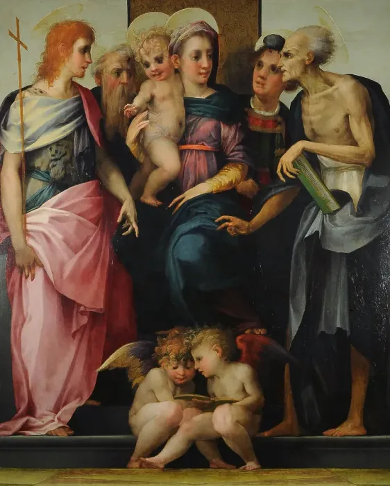Framed Print : Spedalingo Altarpiece Framed Print : Spedalingo Altarpiece