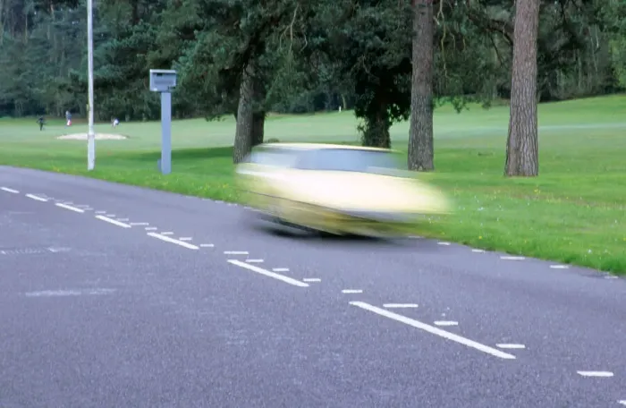 Framed Print : Speed Camera and road markings Framed Print : Speed Camera and road markings