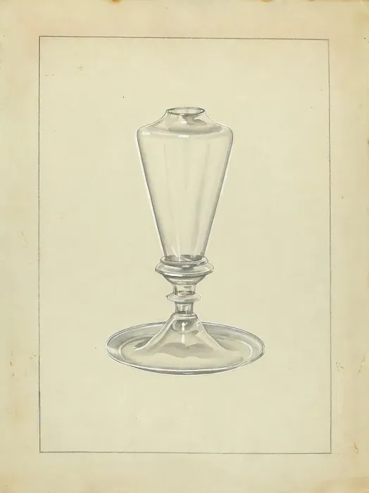 Framed Print : Sperm Oil Lamp, c. 1940. Creator: John Dana Framed Print : Sperm Oil Lamp, c. 1940. Creator: John Dana