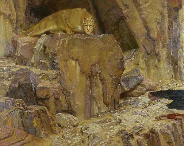 The Sphinx, 1887. Creator: Georg von Rosen