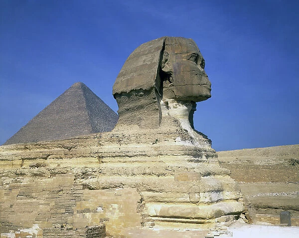 Sphinx, Giza, Egypt, 1984. Creator: Ethel Davies