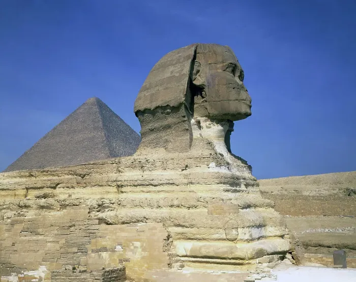 Framed Print : Sphinx, Giza, Egypt, 1984. Creator: Ethel Davies Framed Print : Sphinx, Giza, Egypt, 1984. Creator: Ethel Davies
