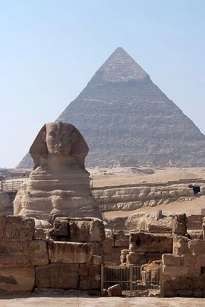 Sphinx, Giza, Egypt, 2007. Creator: Ethel Davies
