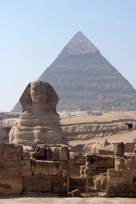 Framed Print : Sphinx, Giza, Egypt, 2007. Creator: Ethel Davies Framed Print : Sphinx, Giza, Egypt, 2007. Creator: Ethel Davies