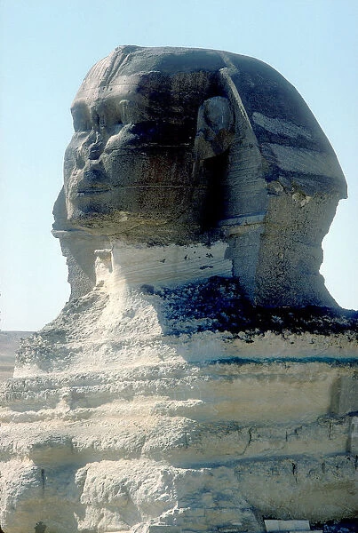 The Sphinx, Giza, Egypt, period of Khafre, 4th Dynasty, 26th century BC