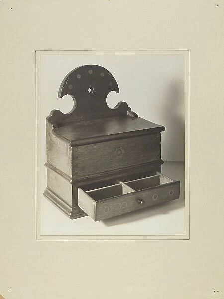 Spice Box, 1935 / 1942. Creator: Unknown