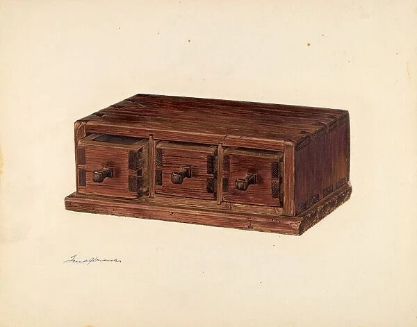 Spice Box, c. 1940. Creator: Frank Budash