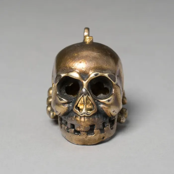 Framed Print : Spice Box Shaped as a Skull, Germany, 17th century. Creator: Unknown Framed Print : Spice Box Shaped as a Skull, Germany, 17th century. Creator: Unknown