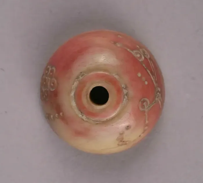Framed Print : Spindle Whorl, Iran, 9th-10th century. Creator: Unknown Framed Print : Spindle Whorl, Iran, 9th-10th century. Creator: Unknown