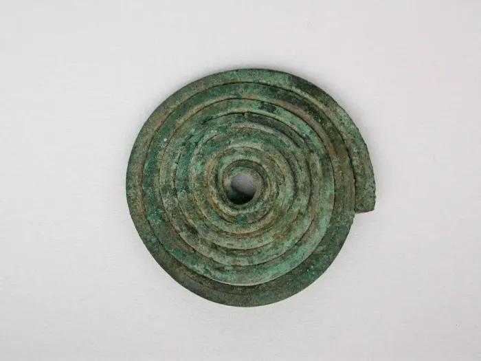 Framed Print : Spiral Fibula, Geometric Period (800-700 BCE). Creator: Unknown Framed Print : Spiral Fibula, Geometric Period (800-700 BCE). Creator: Unknown