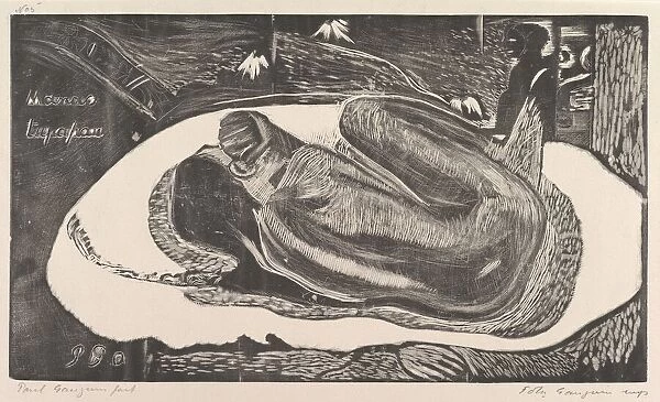 Spirit of the Dead Watching (Manao Tupapau), from Fragrance (Noa Noa), 1893-94