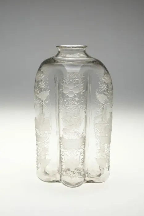 Framed Print : Spirit Flask, Nuremberg, c. 1650. Creator: Georg Schwanhardt Framed Print : Spirit Flask, Nuremberg, c. 1650. Creator: Georg Schwanhardt