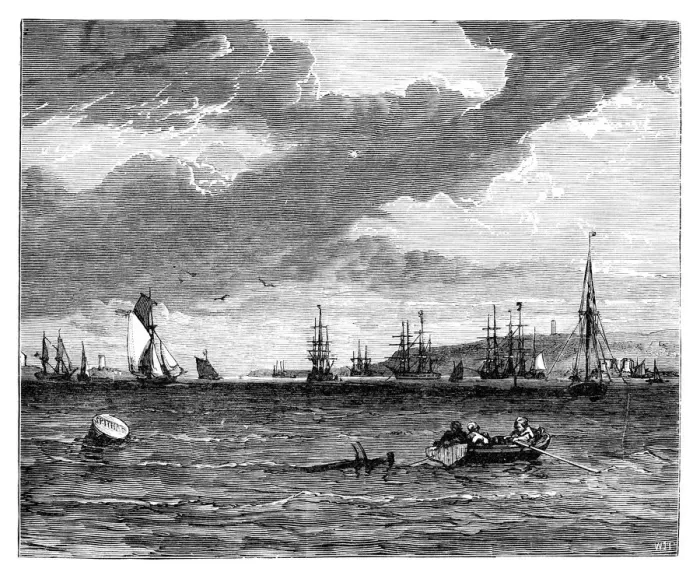 Framed Print : Spithead, Hampshire, c1888 Framed Print : Spithead, Hampshire, c1888