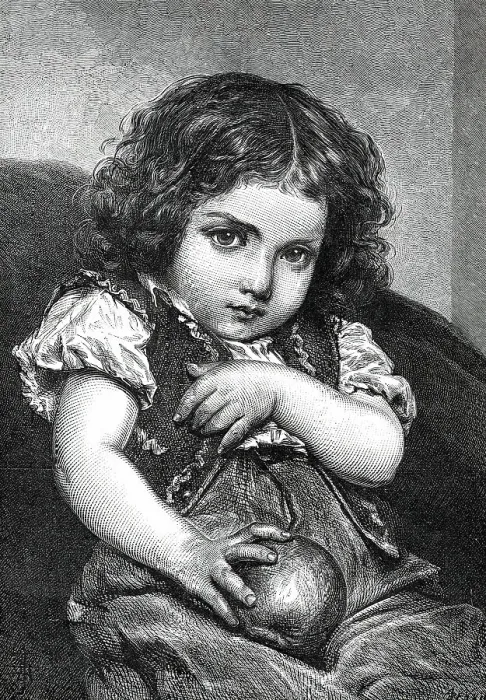 Framed Print : The Spoiled Child by M. Piot, from a photograph by the Berlin Photographic Company, 1876. Creator: Unknown. The Spoiled Child by M. Piot, from a photograph by the Berlin Photographic Company, 1876. Creator: Unknown Framed Print : The Spoiled Child by M. Piot, from a photograph by the Berlin Photographic Company, 1876. Creator: Unknown. The Spoiled Child by M. Piot, from a photograph by the Berlin Photographic Company, 1876. Creator: Unknown