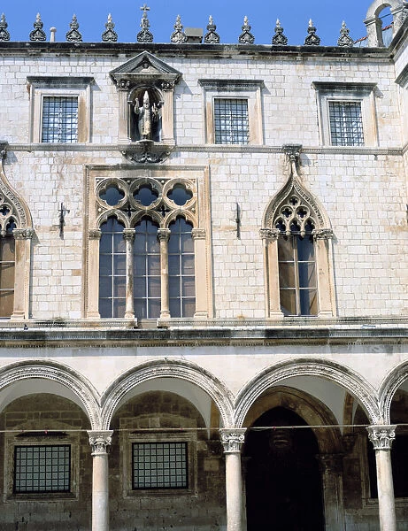 Sponza Palace, Dubrovnik, Croatia