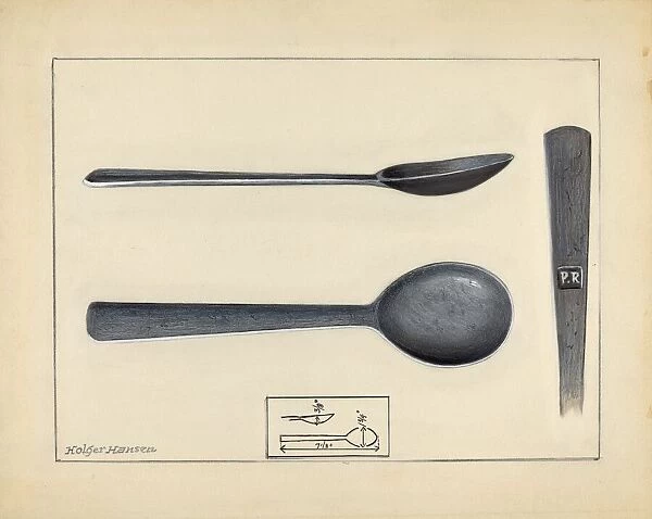 Spoon, 1935  /  1942. Creator: Holger Hansen