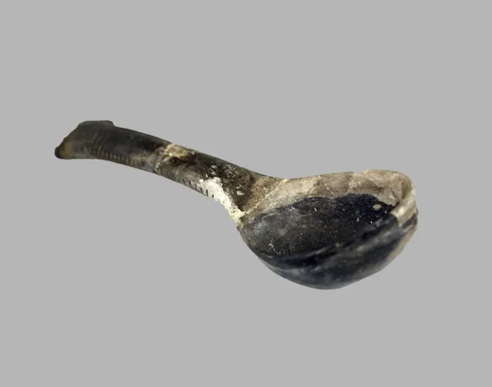 Framed Print : Spoon, 5th Millennium BC. Artist: Prehistoric Russian Culture Framed Print : Spoon, 5th Millennium BC. Artist: Prehistoric Russian Culture