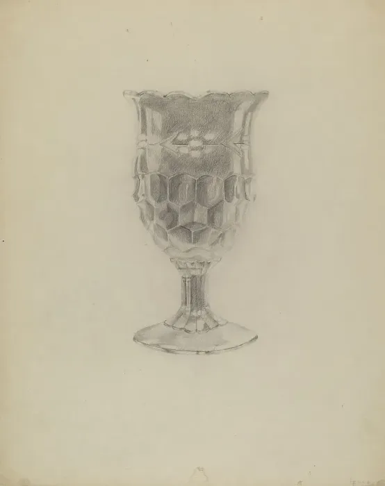Framed Print : Spoon Holder, 1935 / 1942. Creator: Anthony Zuccarello Framed Print : Spoon Holder, 1935 / 1942. Creator: Anthony Zuccarello