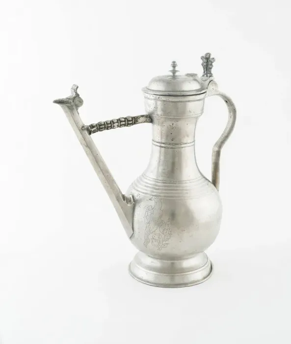 Framed Print : Spouted Wine Flagon, Bern, c. 1750. Creator: Abraham Ganting Framed Print : Spouted Wine Flagon, Bern, c. 1750. Creator: Abraham Ganting