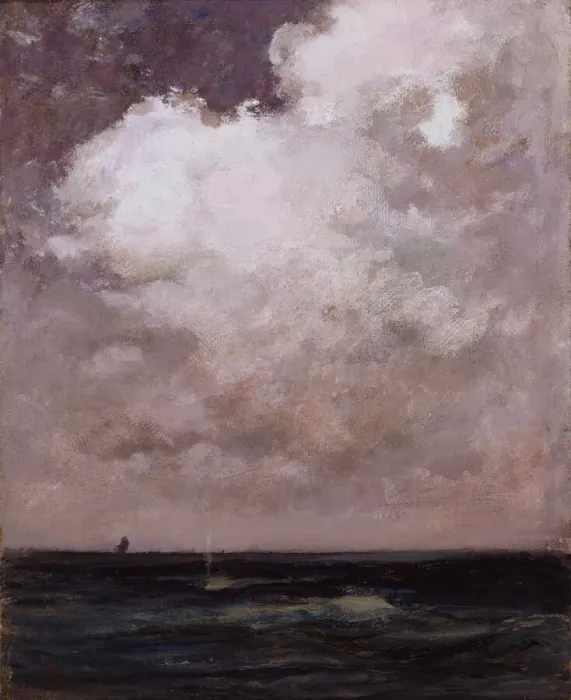 Framed Print : The Spouting Whale, ca. 1870. Creator: William Morris Hunt Framed Print : The Spouting Whale, ca. 1870. Creator: William Morris Hunt
