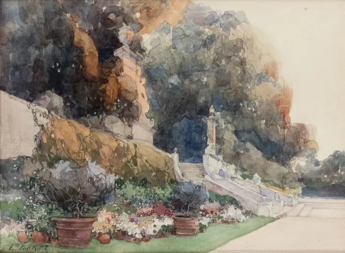 Framed Print : The Sprawling Gardens Framed Print : The Sprawling Gardens