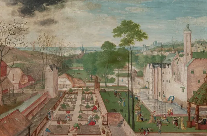Framed Print : The spring, 1594. Creator: Frans Boels Framed Print : The spring, 1594. Creator: Frans Boels