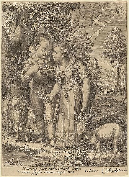 Spring, 1601. Creator: Jan Saenredam