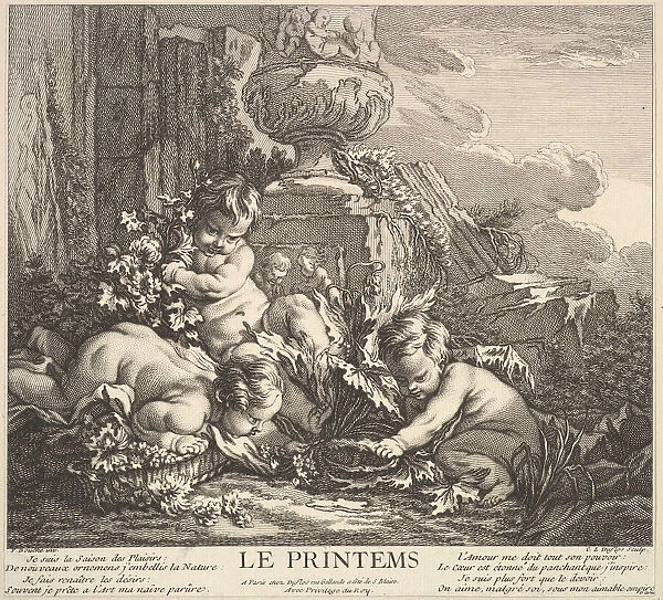 Spring, 1735-86. Creator: Claude Augustin Duflos le Jeune