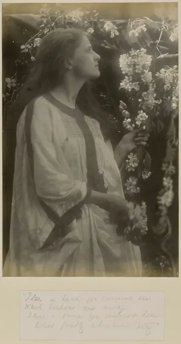 Framed Print : Spring, about 1865. Creator: Julia Margaret Cameron Framed Print : Spring, about 1865. Creator: Julia Margaret Cameron
