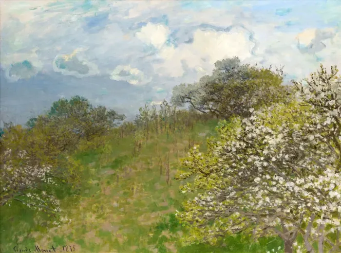 Framed Print : Spring, 1875. Creator: Monet, Claude (1840-1926) Framed Print : Spring, 1875. Creator: Monet, Claude (1840-1926)