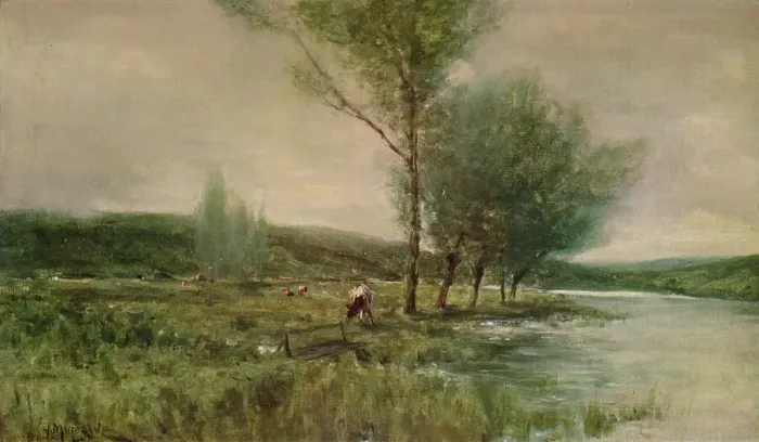 Framed Print : Spring, 1899. Artist: Harry Musgrave Framed Print : Spring, 1899. Artist: Harry Musgrave