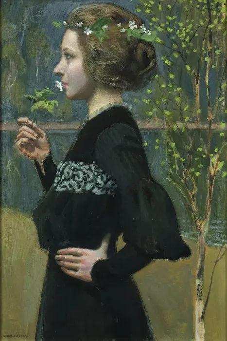 Framed Print : Spring, 1902 Framed Print : Spring, 1902