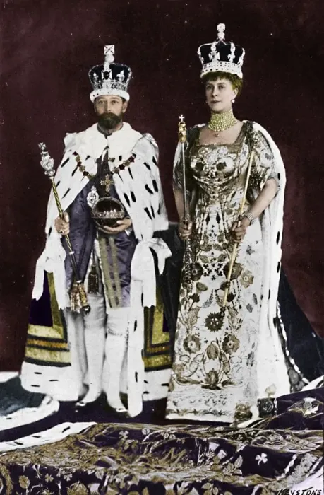 Framed Print : In spring 1910, King Edward VII died, in March 1911, King George V was crowned, 1911, (1945) Framed Print : In spring 1910, King Edward VII died, in March 1911, King George V was crowned, 1911, (1945)