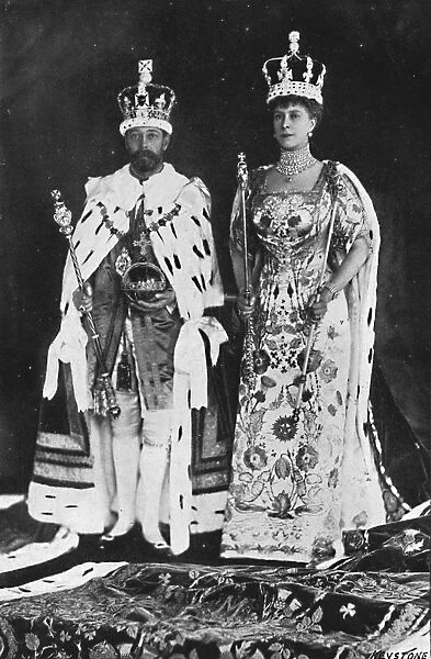 In spring 1910, King Edward VII died, in March 1911, King George V was crowned, 1911, (1945)